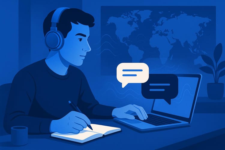 Language Immersion at Home in 2026: How to Build a Real Input-and-Output Environment Without Moving Abroad