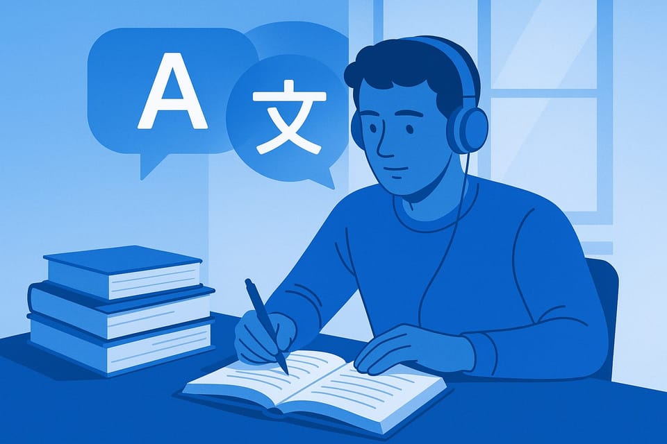Language Stacking for Busy Adults: How to Combine Reading, Listening, and Speaking Without Burning Out