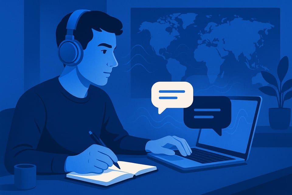 Language Immersion at Home in 2026: How to Build a Real Input-and-Output Environment Without Moving Abroad